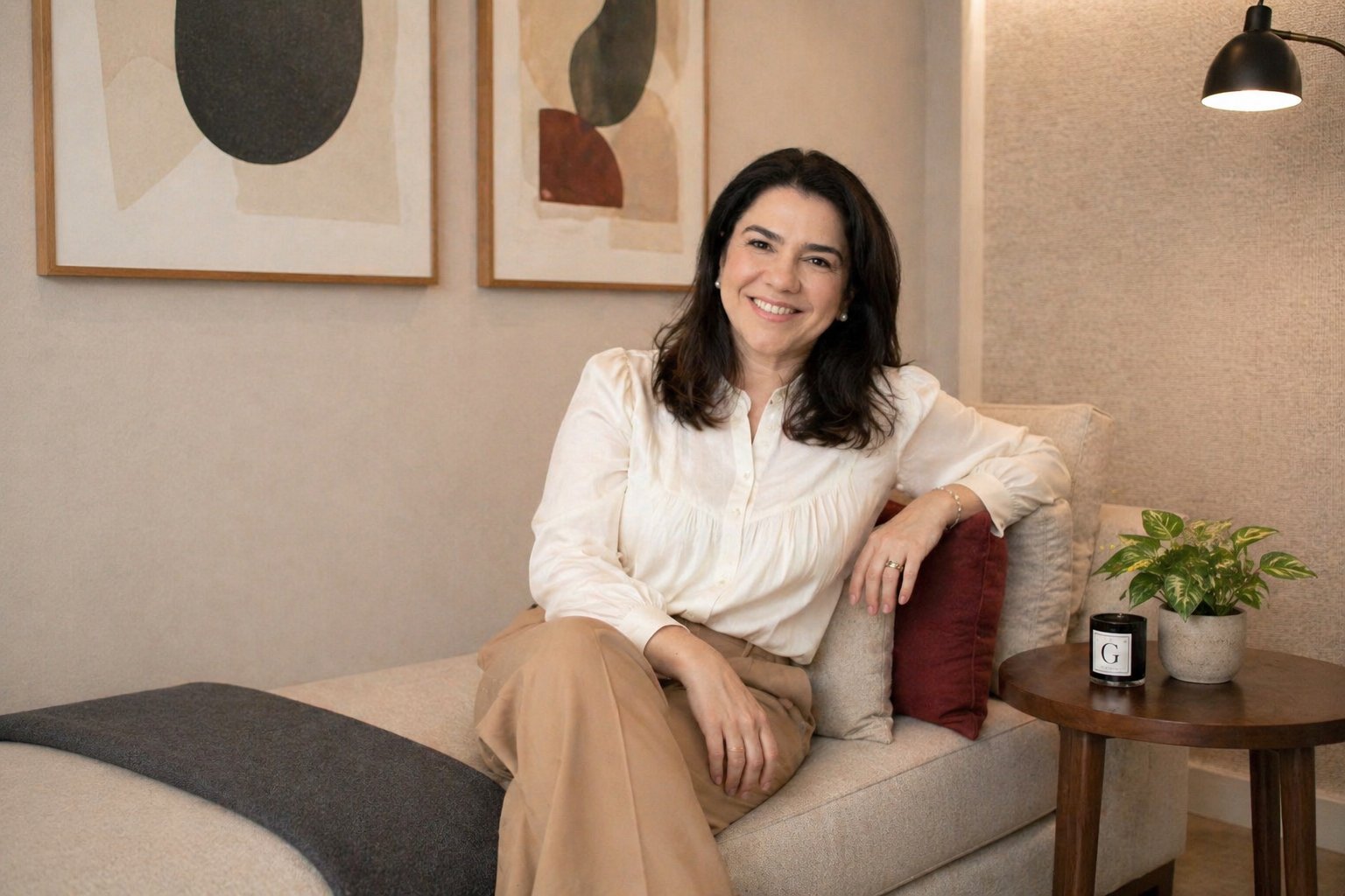 Daniela Risso em sessão