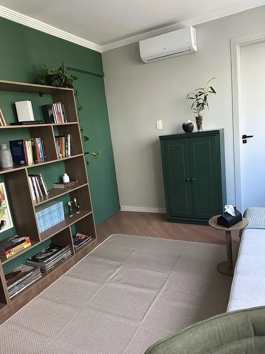 Vista da sala de atendimento